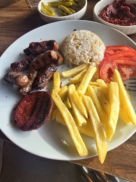 Lunch in Alçıtepe Village